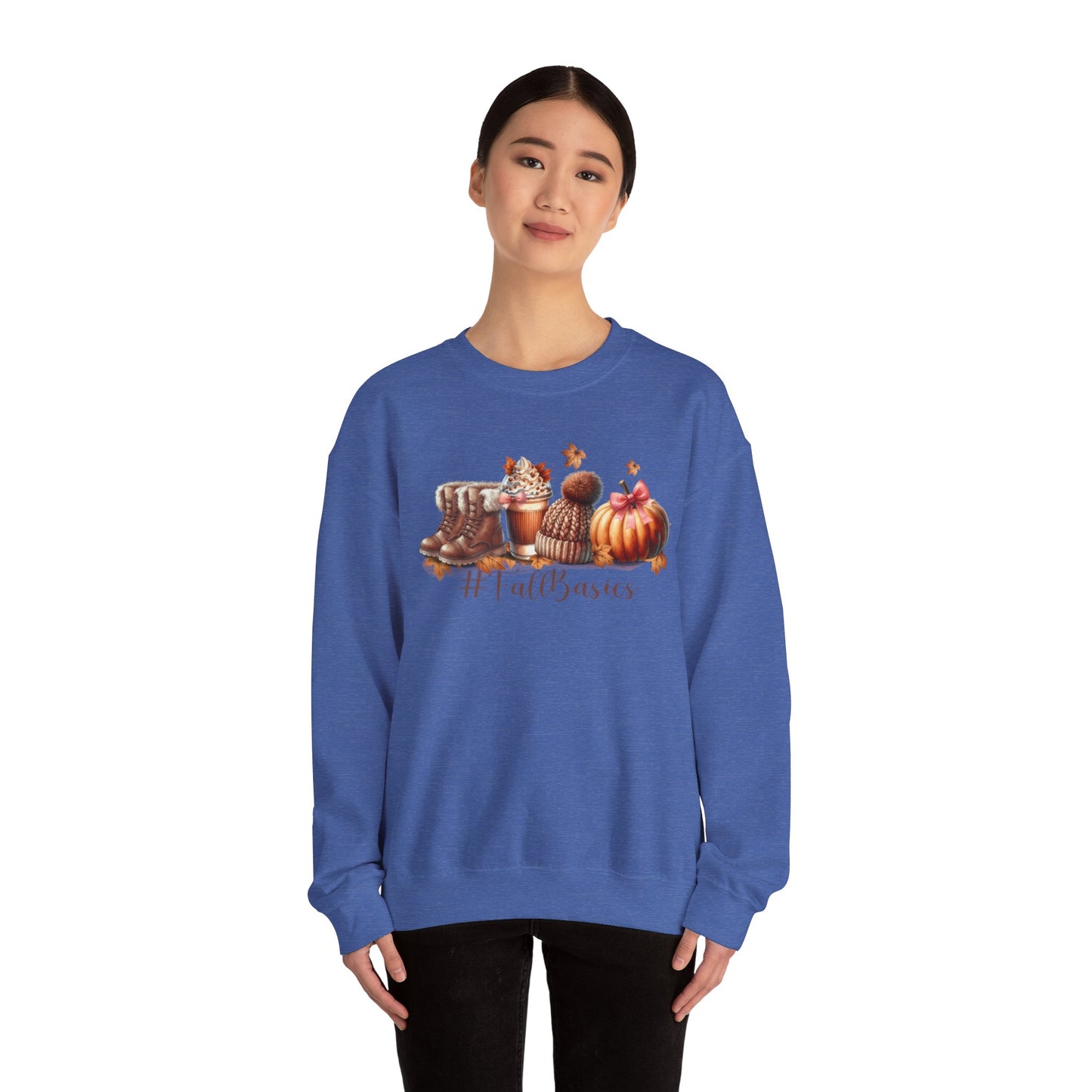 Fall basics Fall Vibes Sweatshirt - Sweater Weather - Fall Sweatshirt - Fall Crewneck - Comfy Sweatshirt - Football Sweatshirt