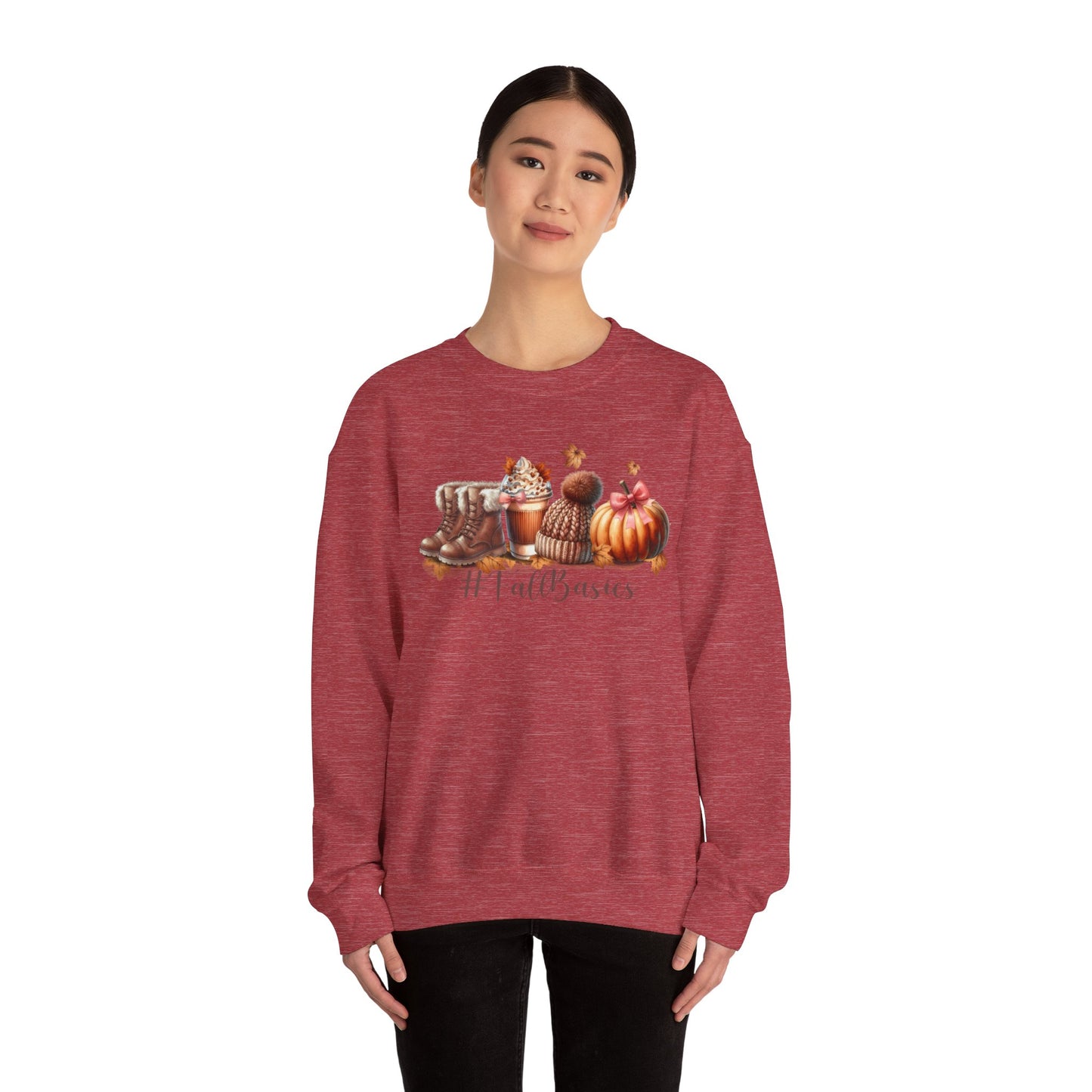 Fall basics Fall Vibes Sweatshirt - Sweater Weather - Fall Sweatshirt - Fall Crewneck - Comfy Sweatshirt - Football Sweatshirt