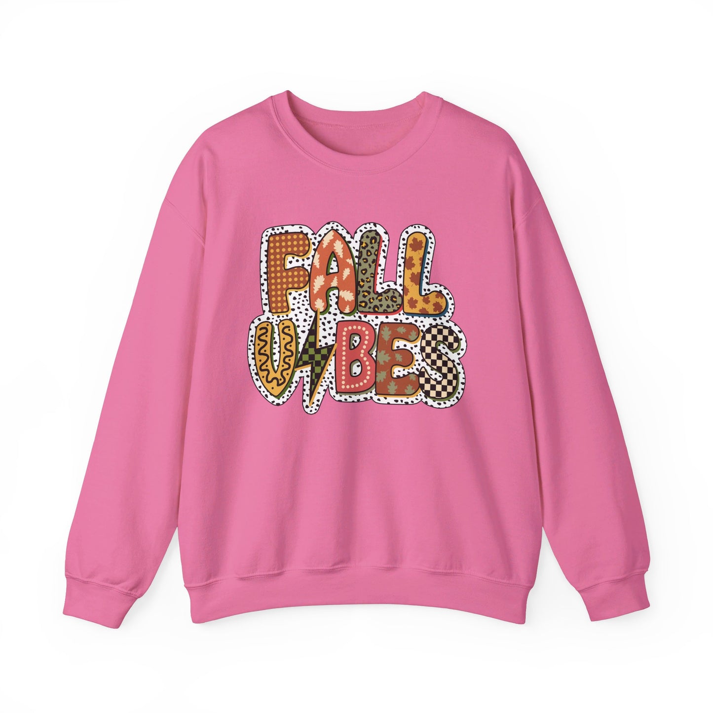 Fall Vibes , Halloween Sweatshirt, Fall Sweatshirt, Fall Time Sweatshirt, Fall Leopard Sweater and Hoodie