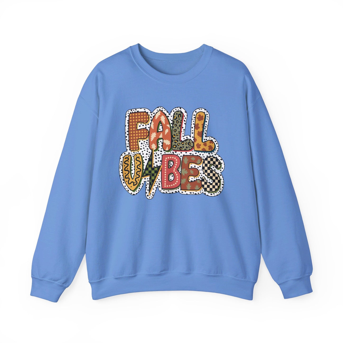 Fall Vibes , Halloween Sweatshirt, Fall Sweatshirt, Fall Time Sweatshirt, Fall Leopard Sweater and Hoodie