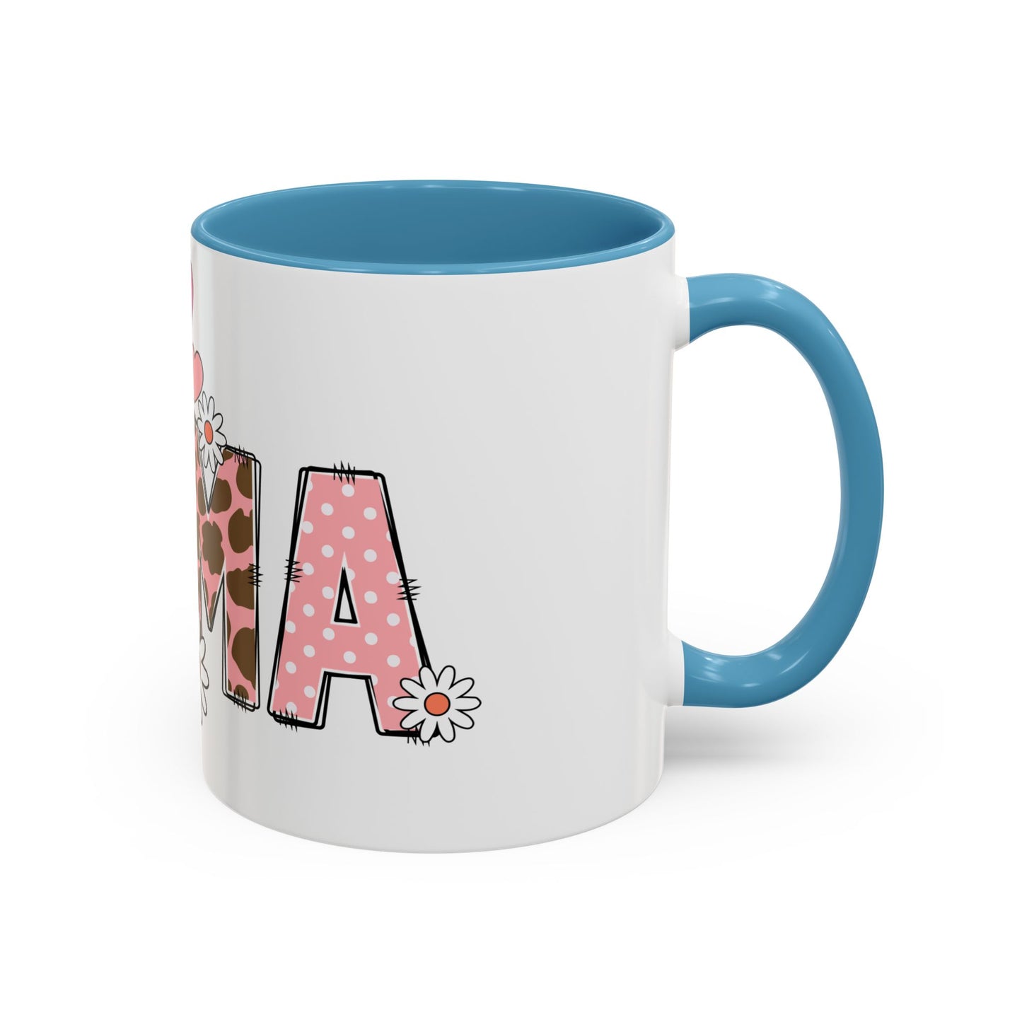 Mama Cute Accent Coffee Mug (11, 15oz)