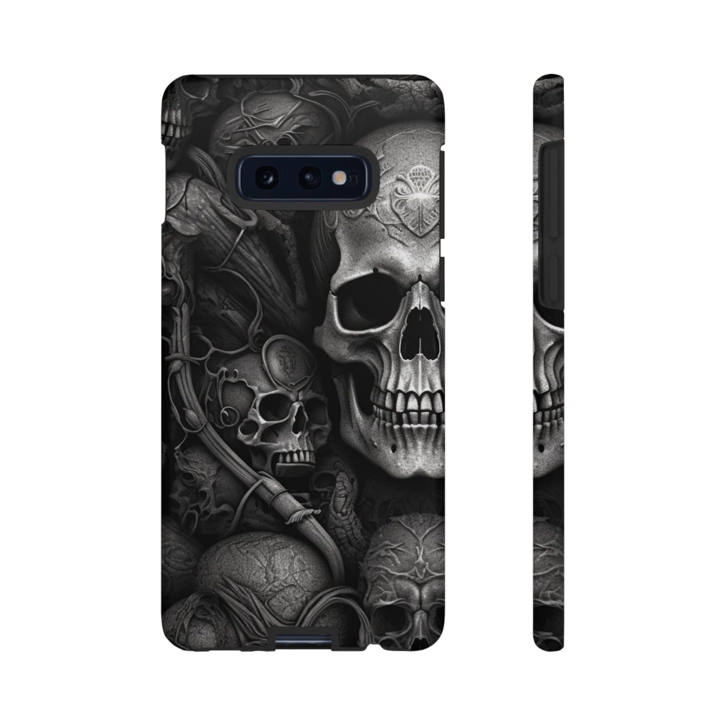 Black skull  Tough Cases