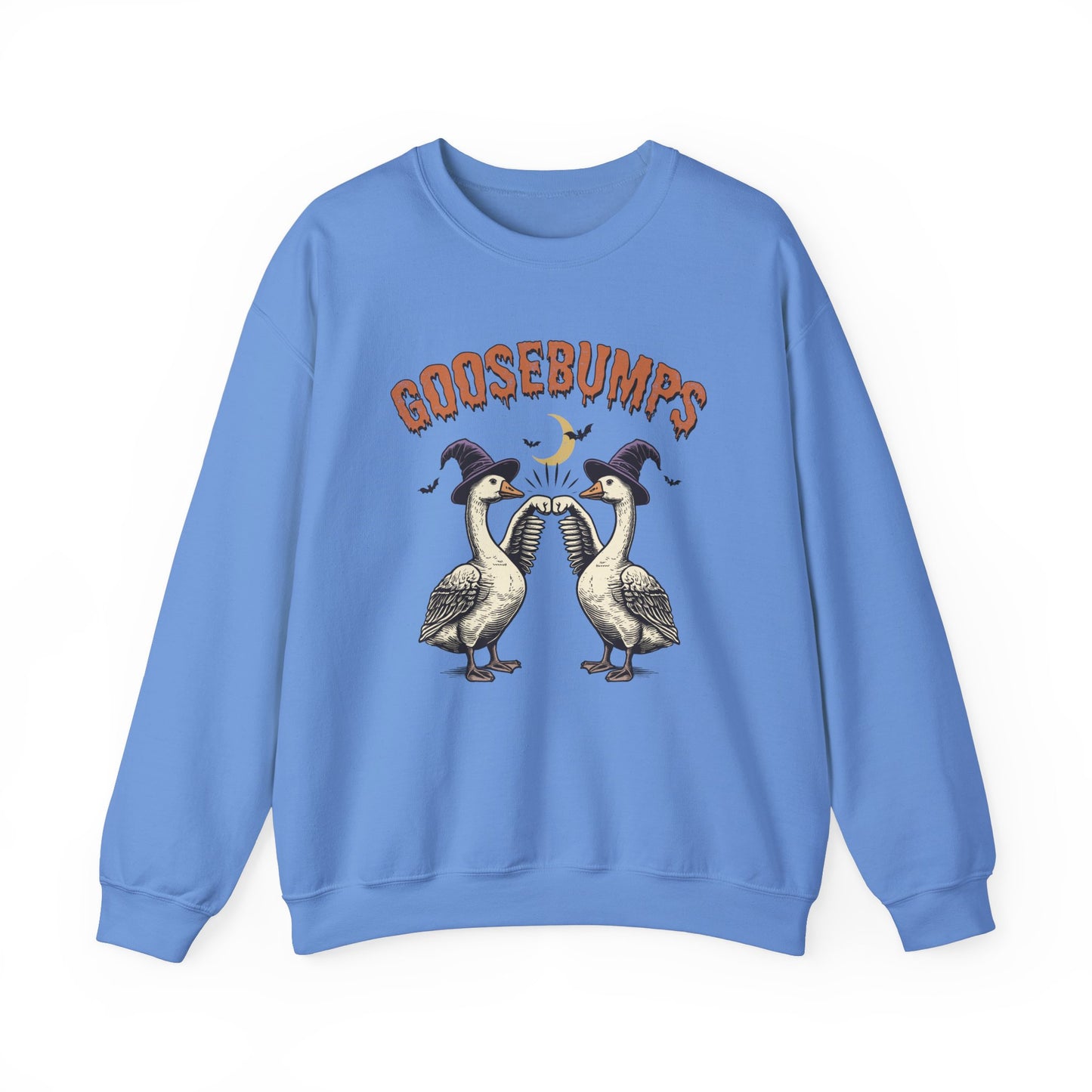 Goosebumps Halloween Sweatshirt, Funny Goose Lover, Halloween Cute Ghost Sweatshirt, Spooky Season Sweater, Halloween Gift, Halloween Shirt