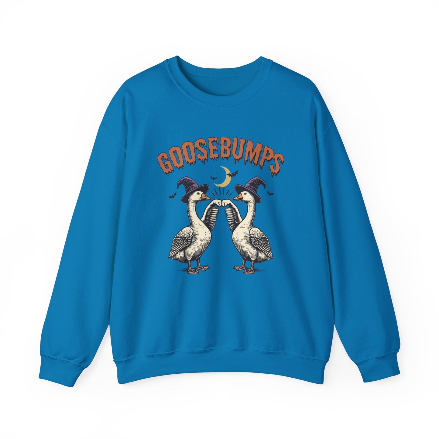 Goosebumps Halloween Sweatshirt, Funny Goose Lover, Halloween Cute Ghost Sweatshirt, Spooky Season Sweater, Halloween Gift, Halloween Shirt