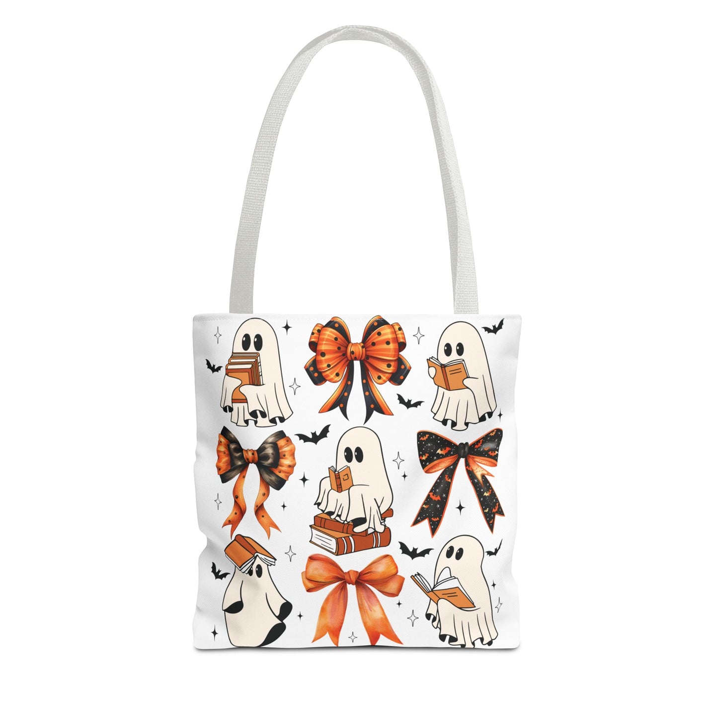 Cute ghosties and coquette bows Tote Bag (AOP)