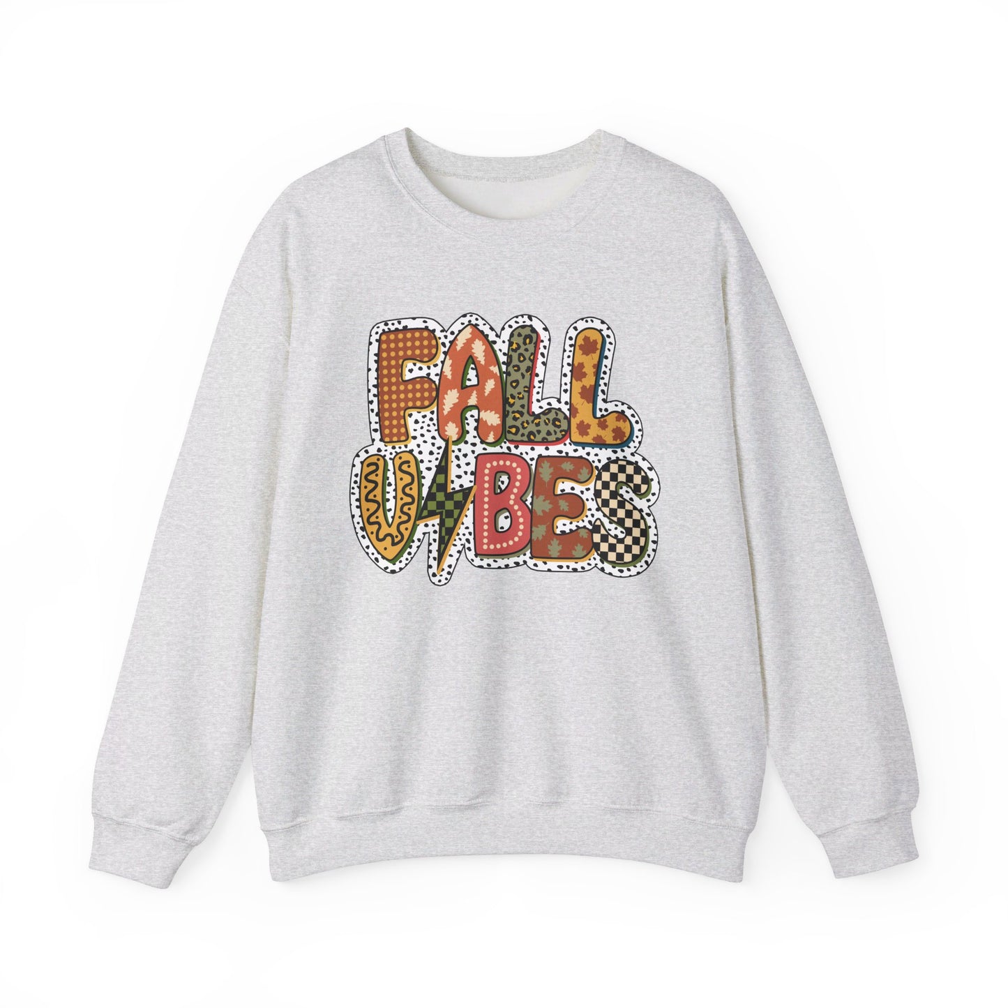 Fall Vibes , Halloween Sweatshirt, Fall Sweatshirt, Fall Time Sweatshirt, Fall Leopard Sweater and Hoodie