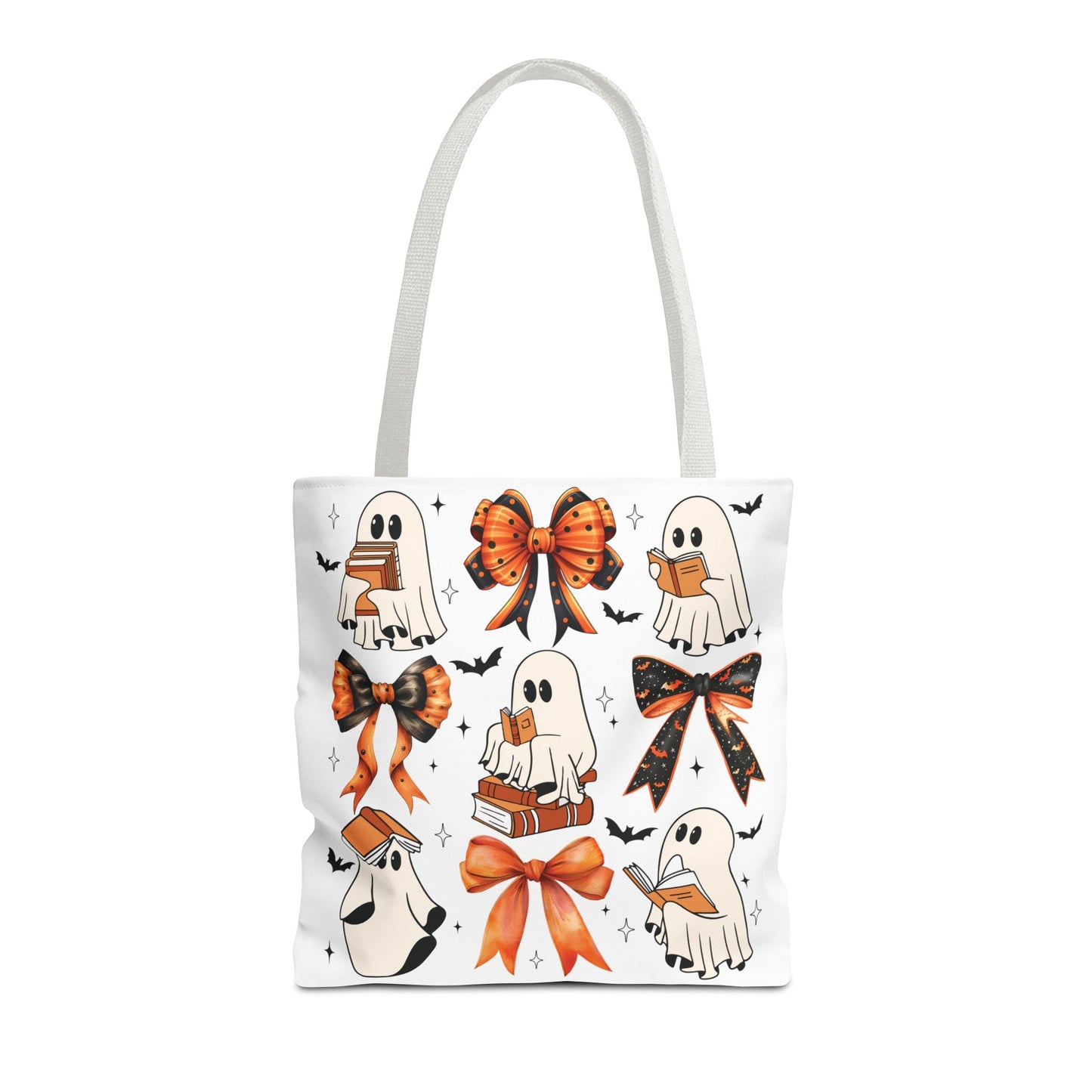 Cute ghosties and coquette bows Tote Bag (AOP)