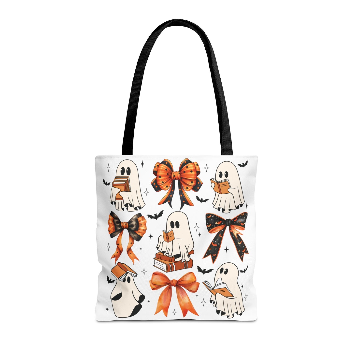 Cute ghosties and coquette bows Tote Bag (AOP)