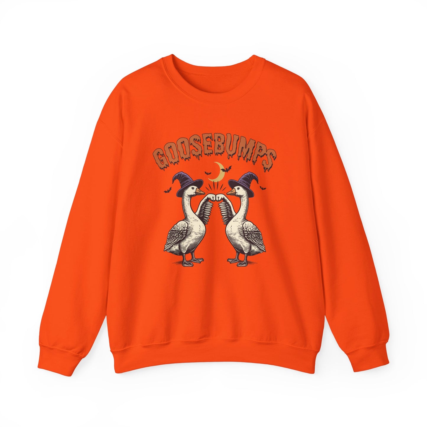 Goosebumps Halloween Sweatshirt, Funny Goose Lover, Halloween Cute Ghost Sweatshirt, Spooky Season Sweater, Halloween Gift, Halloween Shirt