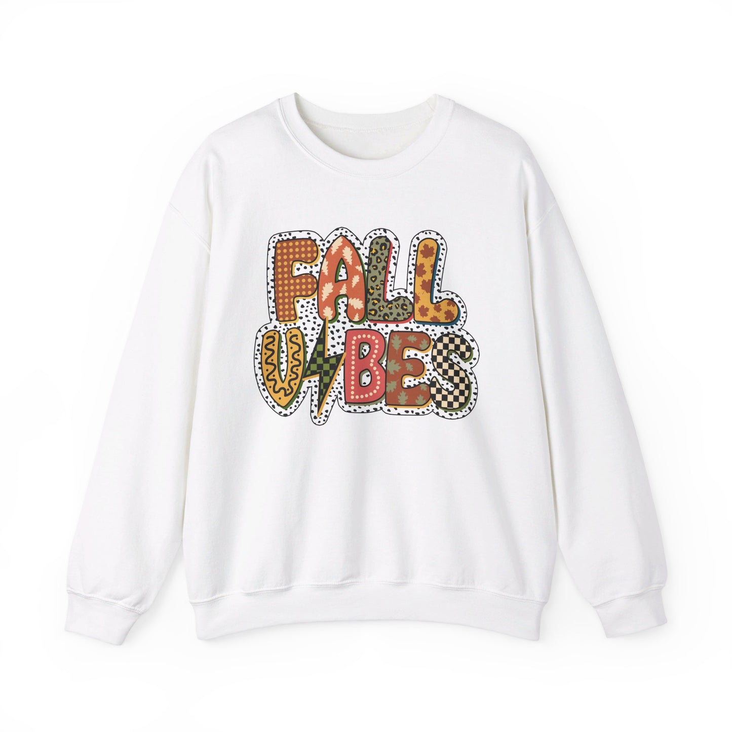 Fall Vibes , Halloween Sweatshirt, Fall Sweatshirt, Fall Time Sweatshirt, Fall Leopard Sweater and Hoodie