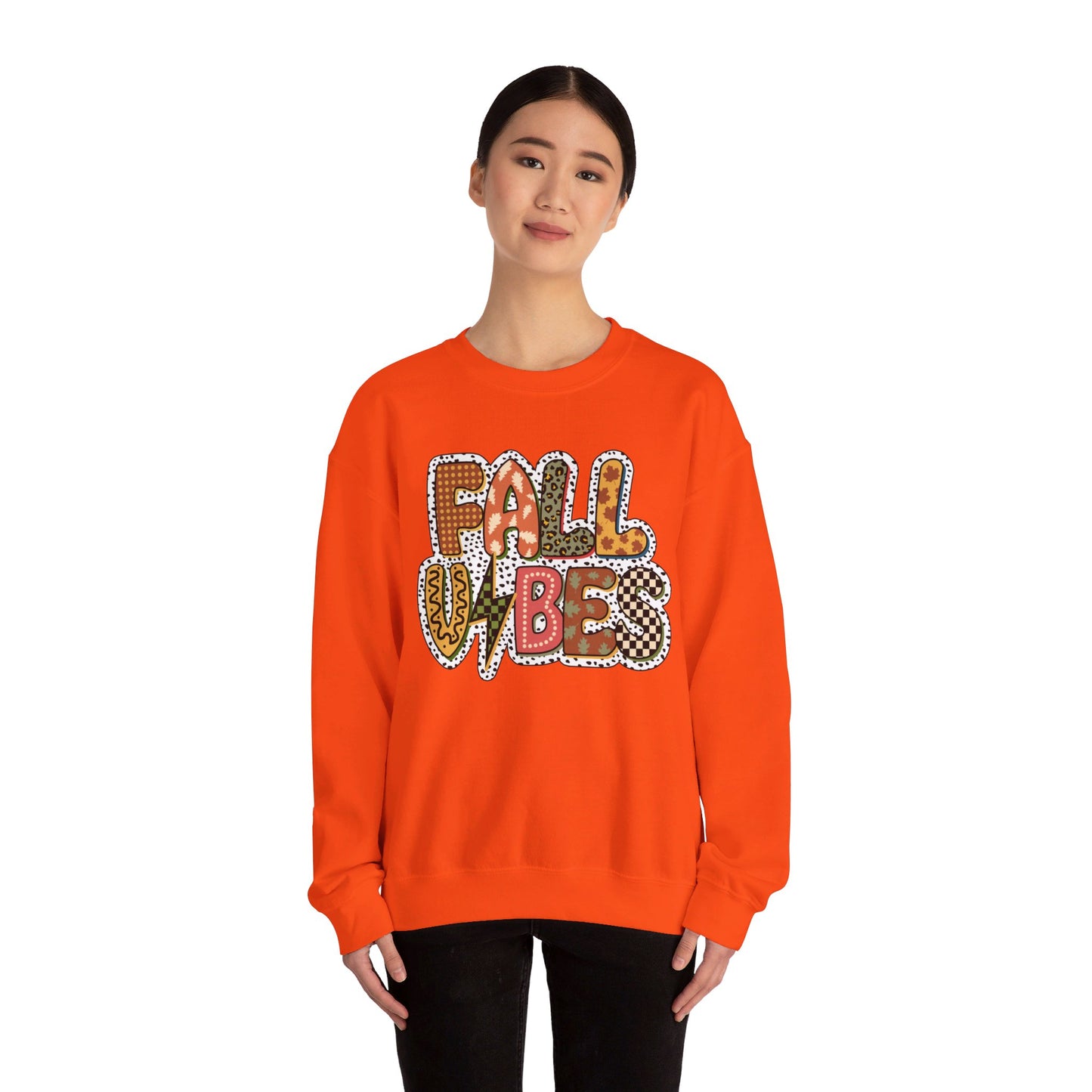 Fall Vibes , Halloween Sweatshirt, Fall Sweatshirt, Fall Time Sweatshirt, Fall Leopard Sweater and Hoodie