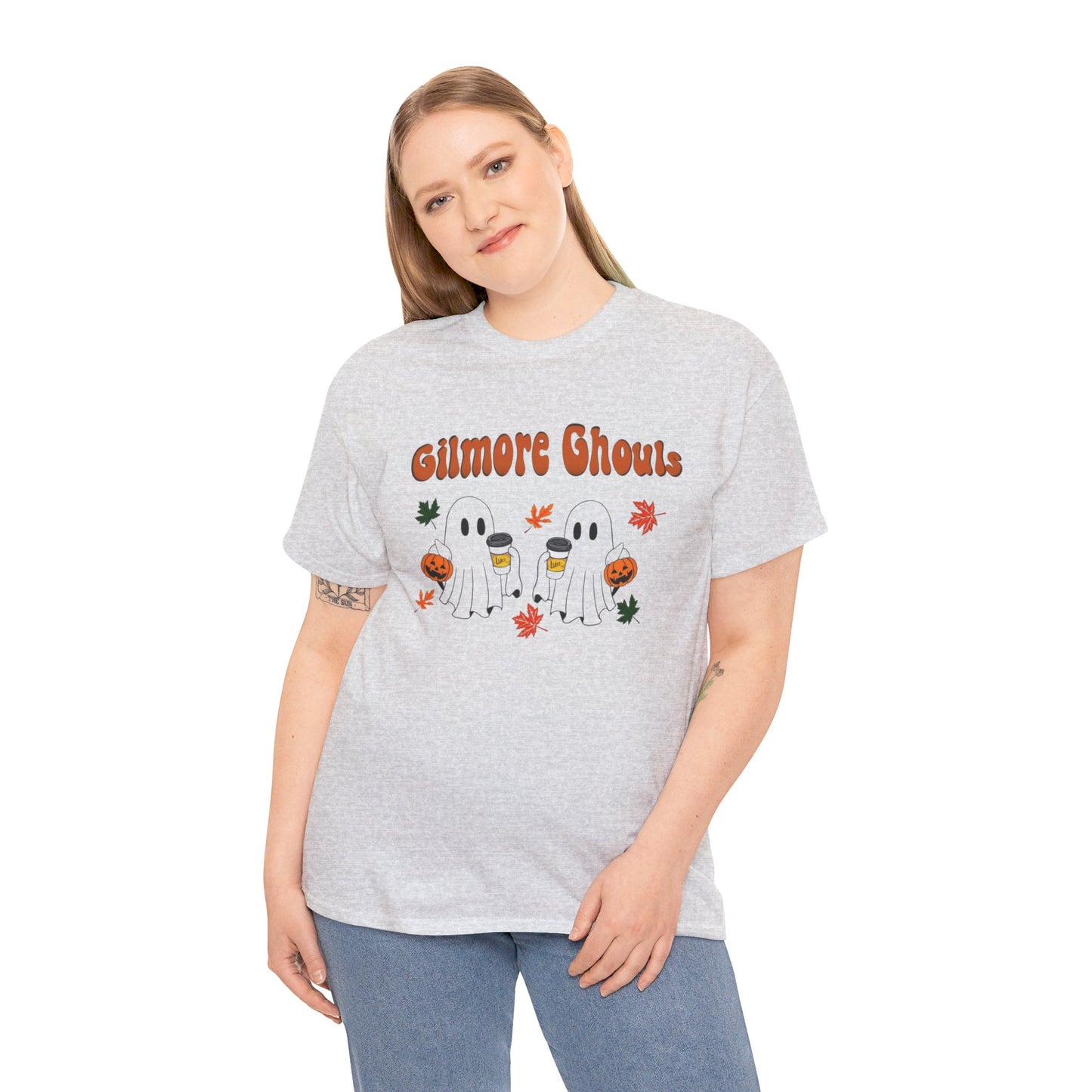 Gilmore ghouls cute Halloween T-shirt funny Unisex Heavy Cotton Tee