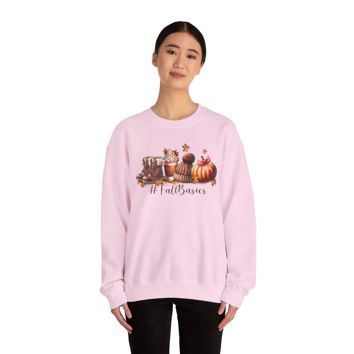 Fall basics Fall Vibes Sweatshirt - Sweater Weather - Fall Sweatshirt - Fall Crewneck - Comfy Sweatshirt - Football Sweatshirt