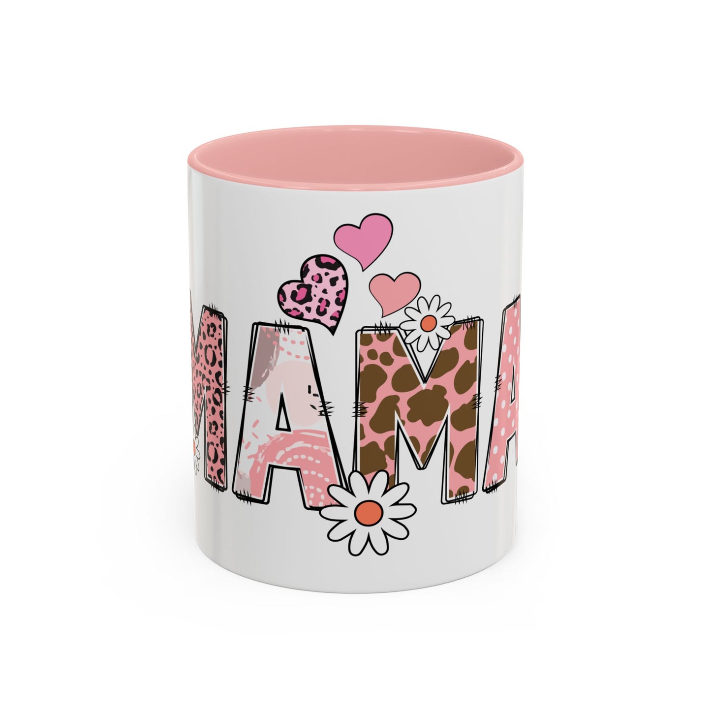 Mama Cute Accent Coffee Mug (11, 15oz)