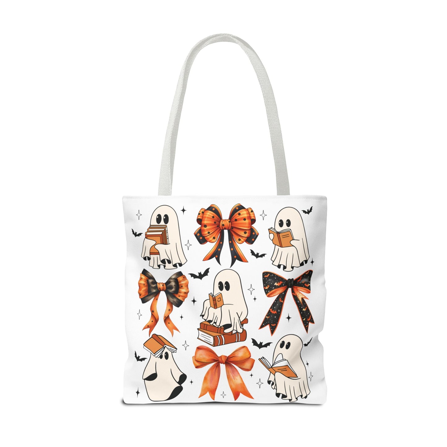 Cute ghosties and coquette bows Tote Bag (AOP)