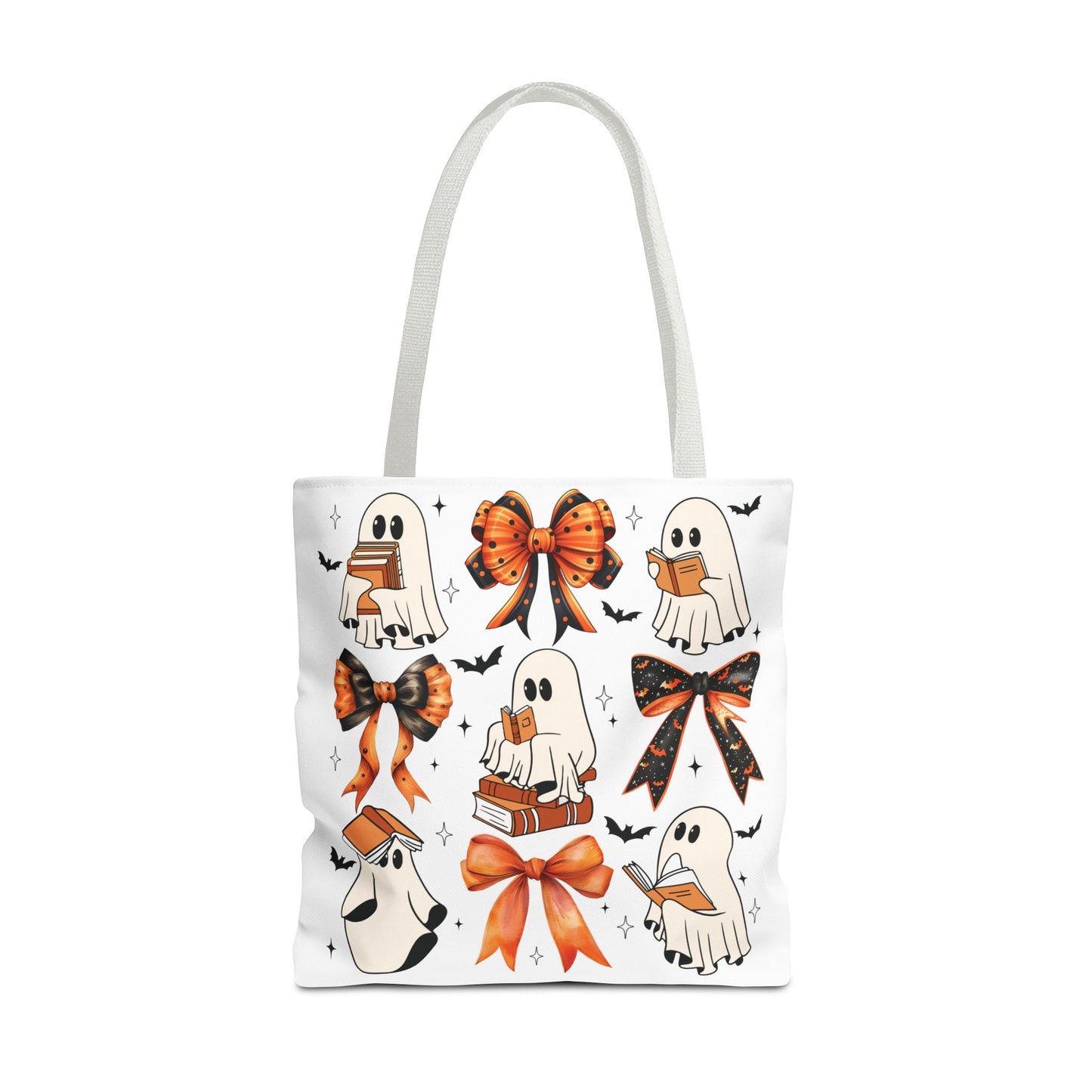 Cute ghosties and coquette bows Tote Bag (AOP)