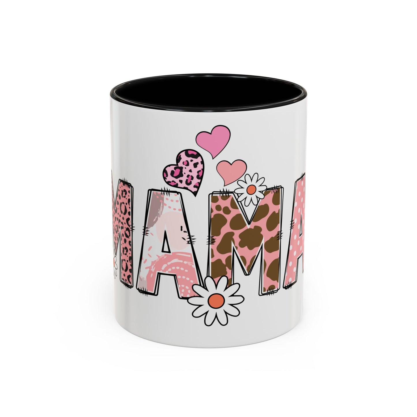 Mama Cute Accent Coffee Mug (11, 15oz)