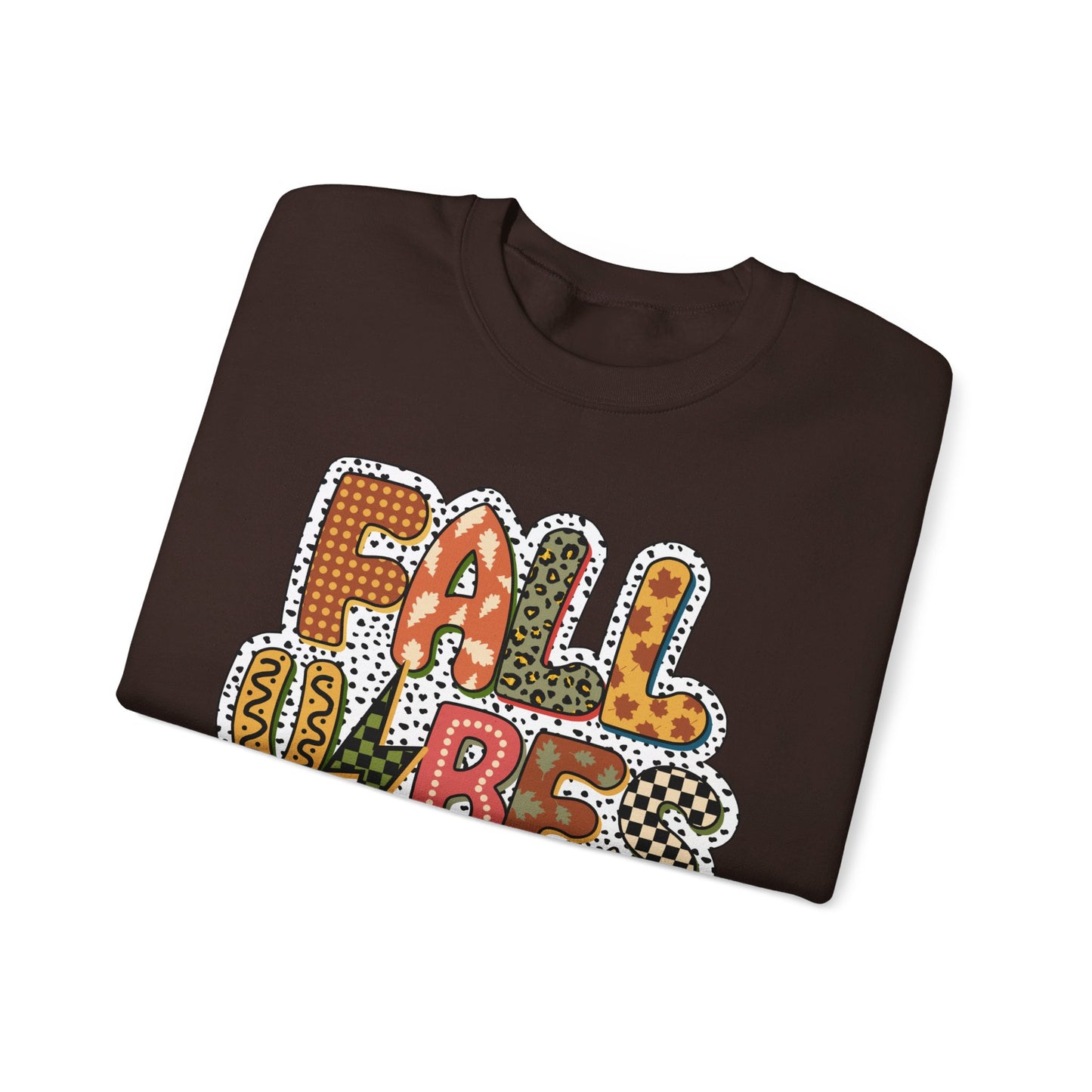 Fall Vibes , Halloween Sweatshirt, Fall Sweatshirt, Fall Time Sweatshirt, Fall Leopard Sweater and Hoodie