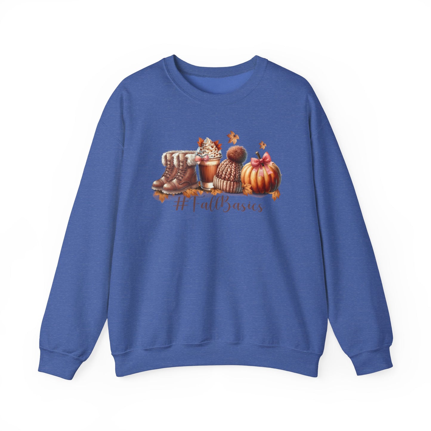 Fall basics Fall Vibes Sweatshirt - Sweater Weather - Fall Sweatshirt - Fall Crewneck - Comfy Sweatshirt - Football Sweatshirt