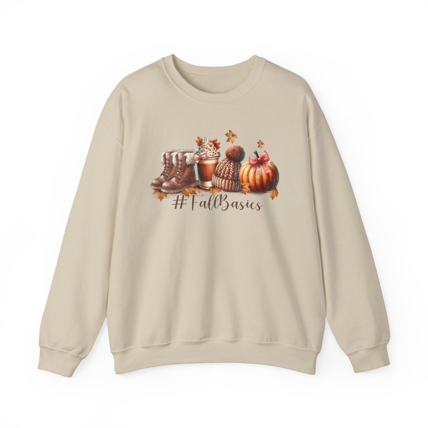 Fall basics Fall Vibes Sweatshirt - Sweater Weather - Fall Sweatshirt - Fall Crewneck - Comfy Sweatshirt - Football Sweatshirt