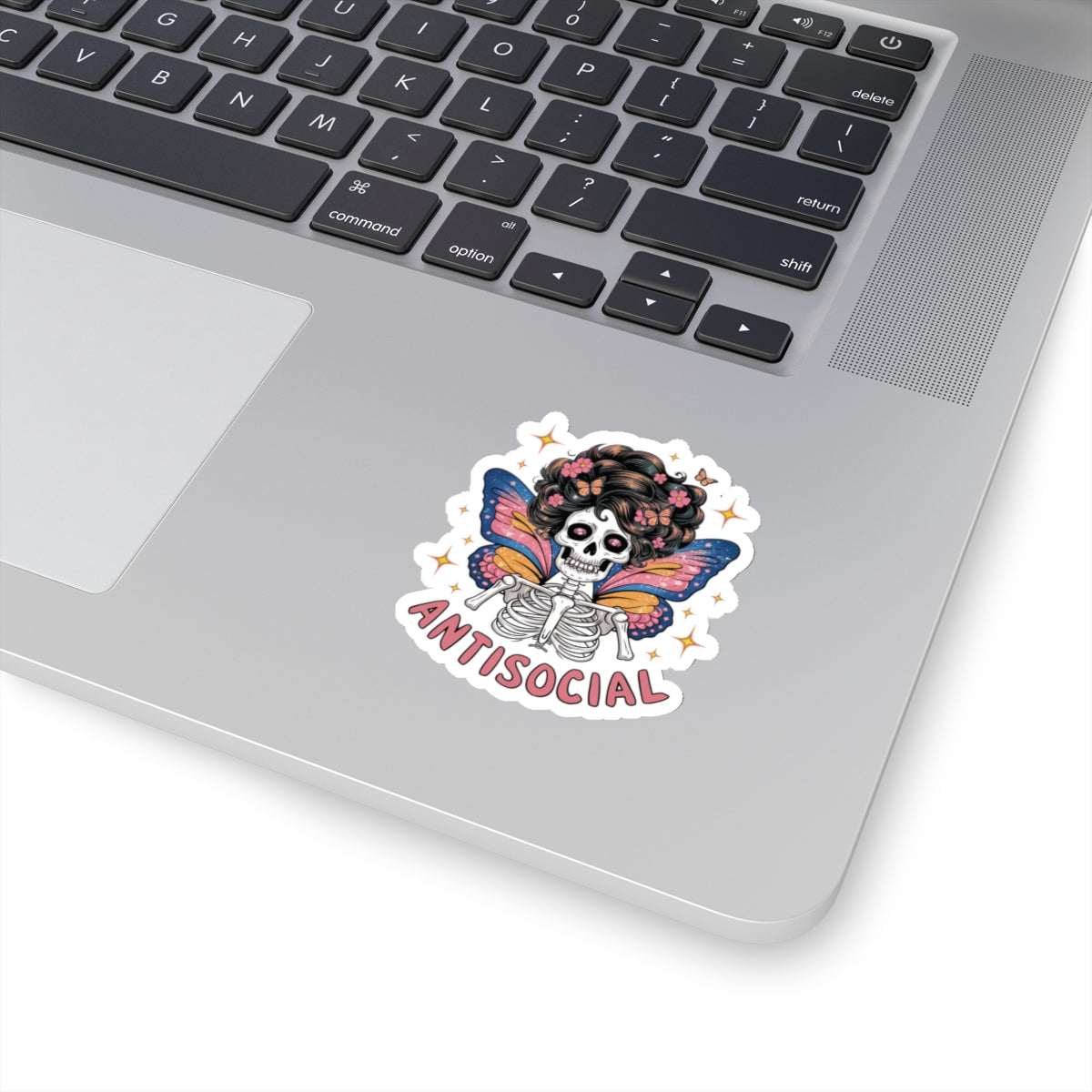 Anti Social Butterfly -Kiss Cut Sticker