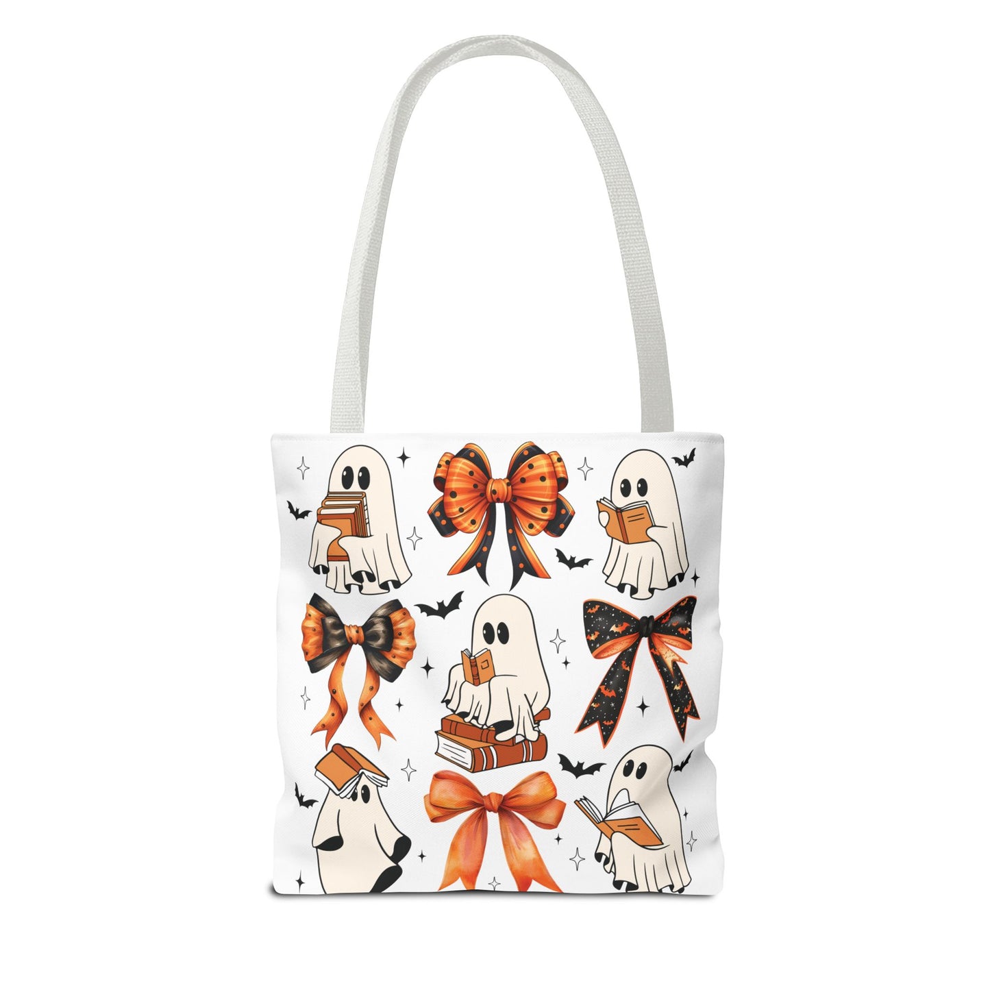 Cute ghosties and coquette bows Tote Bag (AOP)