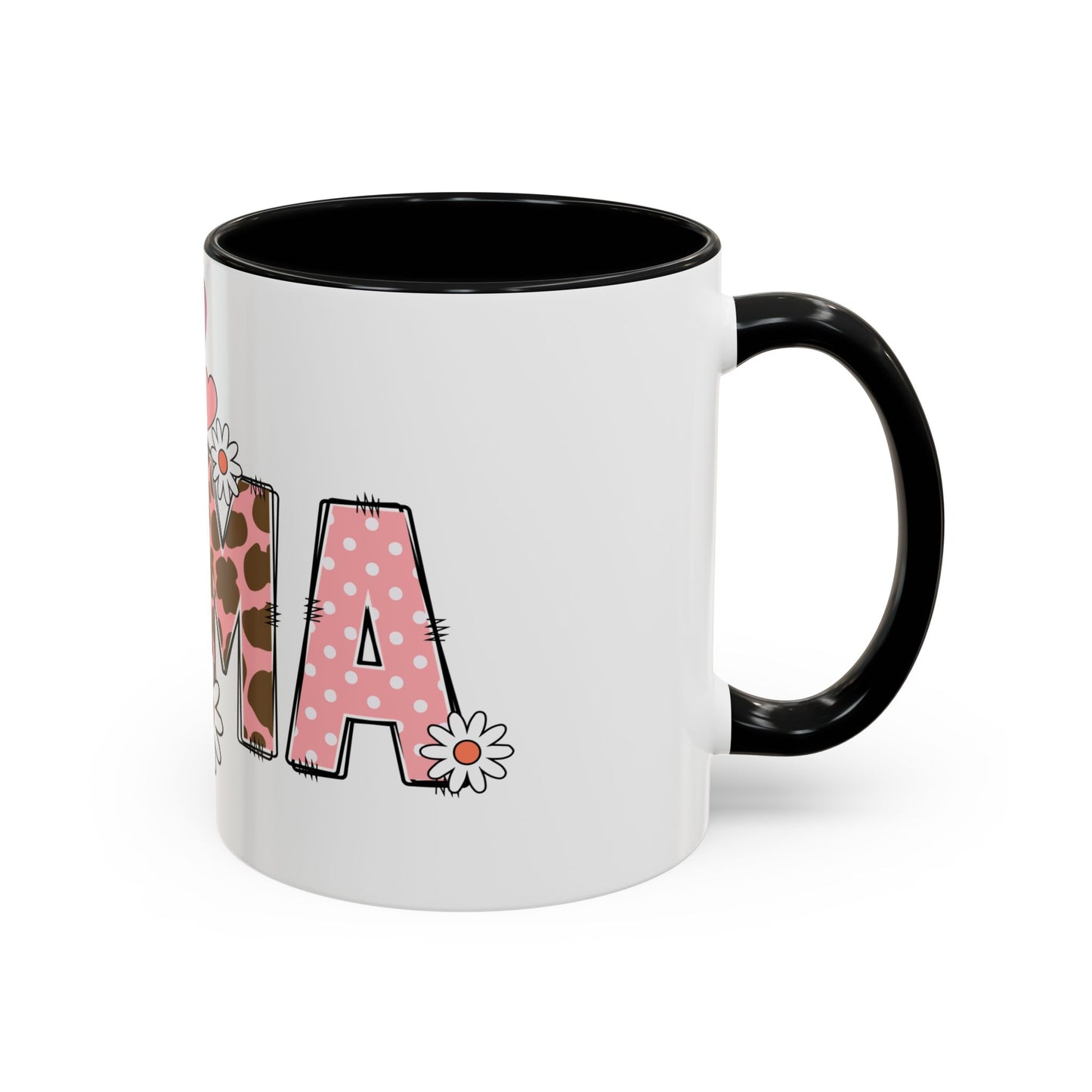 Mama Cute Accent Coffee Mug (11, 15oz)