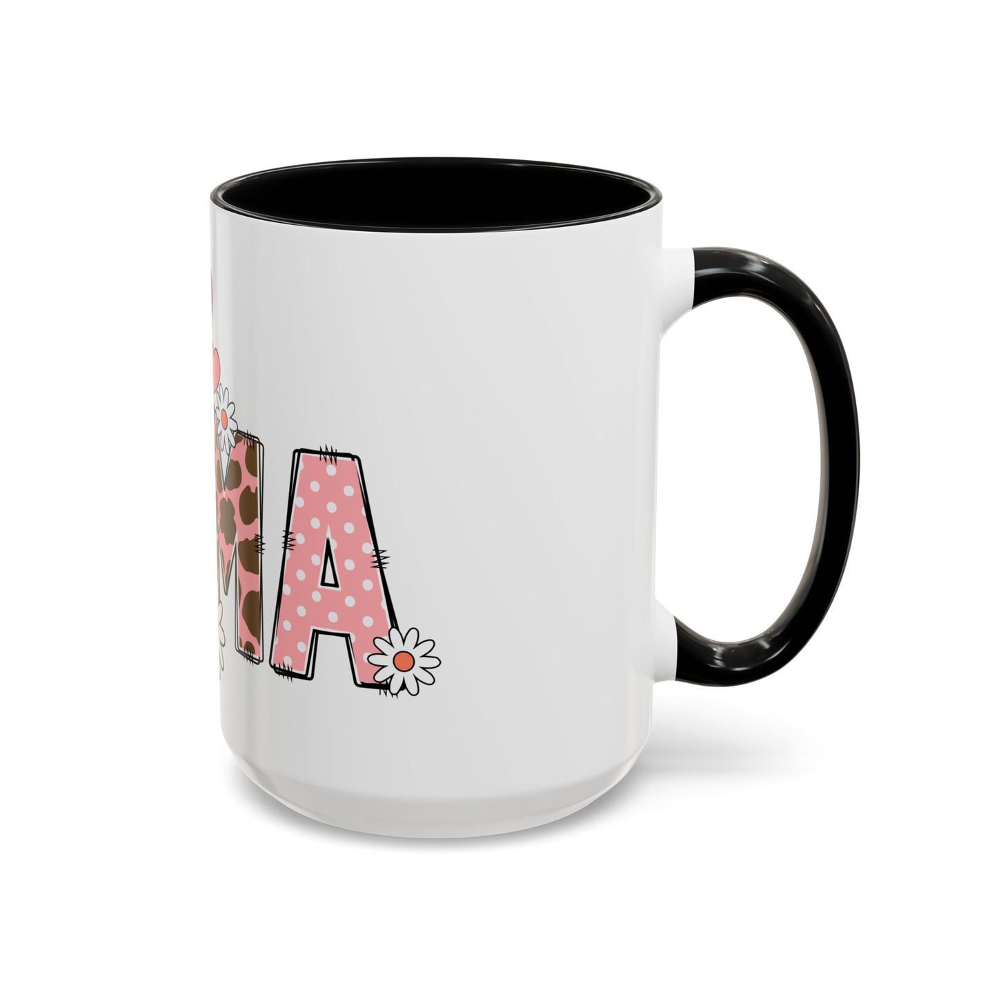 Mama Cute Accent Coffee Mug (11, 15oz)