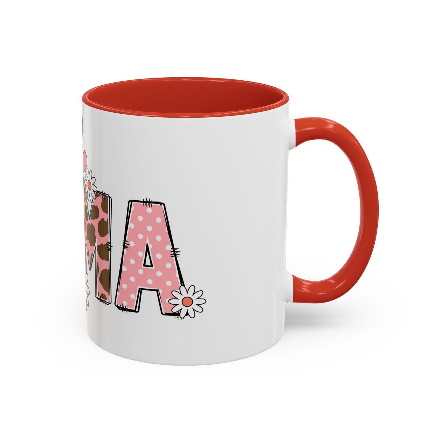 Mama Cute Accent Coffee Mug (11, 15oz)