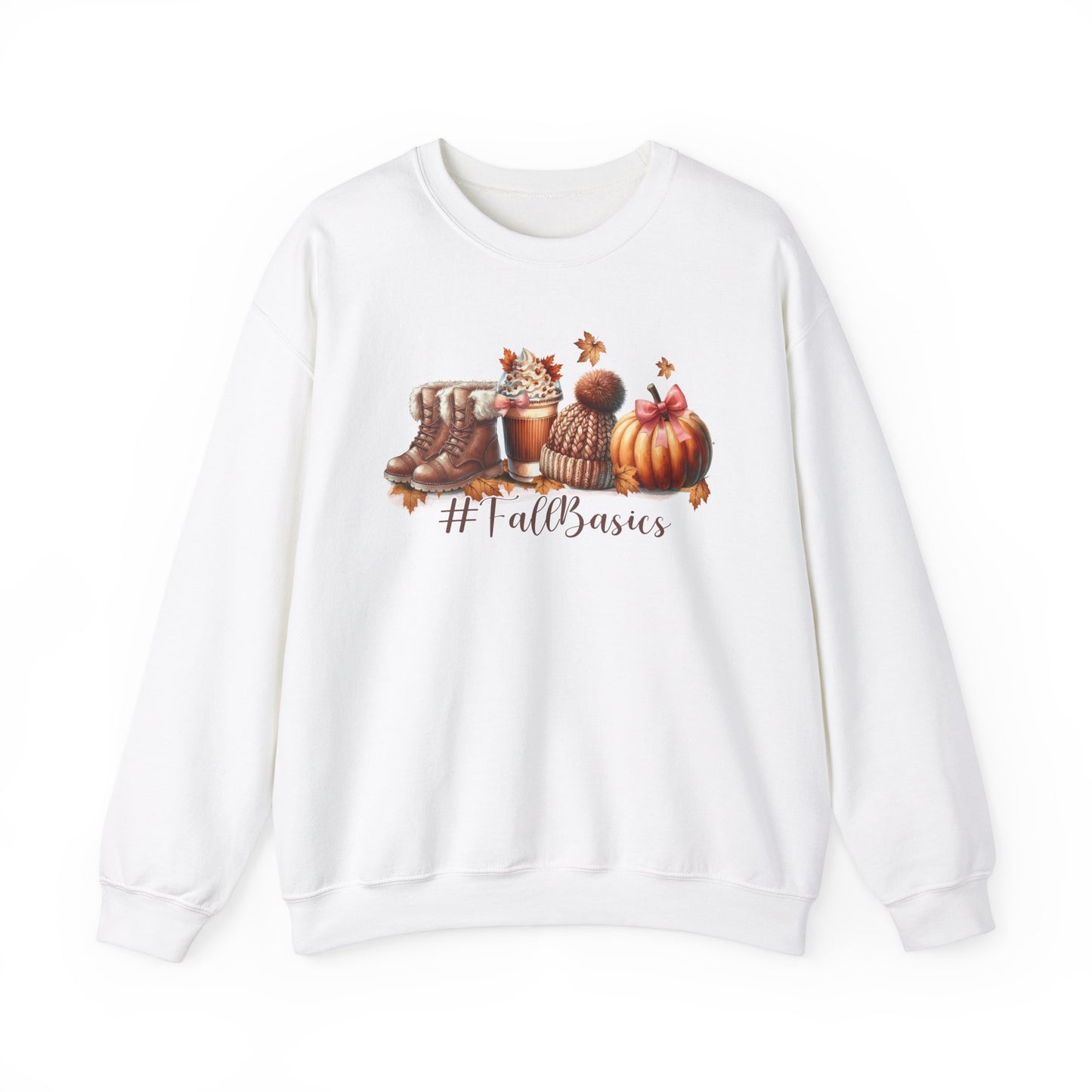 Fall basics Fall Vibes Sweatshirt - Sweater Weather - Fall Sweatshirt - Fall Crewneck - Comfy Sweatshirt - Football Sweatshirt