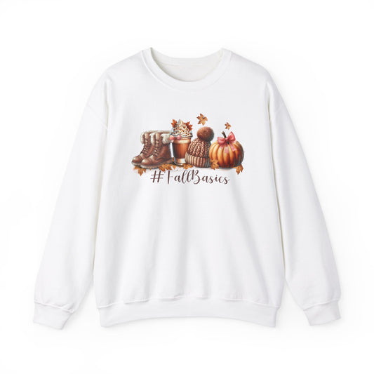 Fall basics Fall Vibes Sweatshirt - Sweater Weather - Fall Sweatshirt - Fall Crewneck - Comfy Sweatshirt - Football Sweatshirt