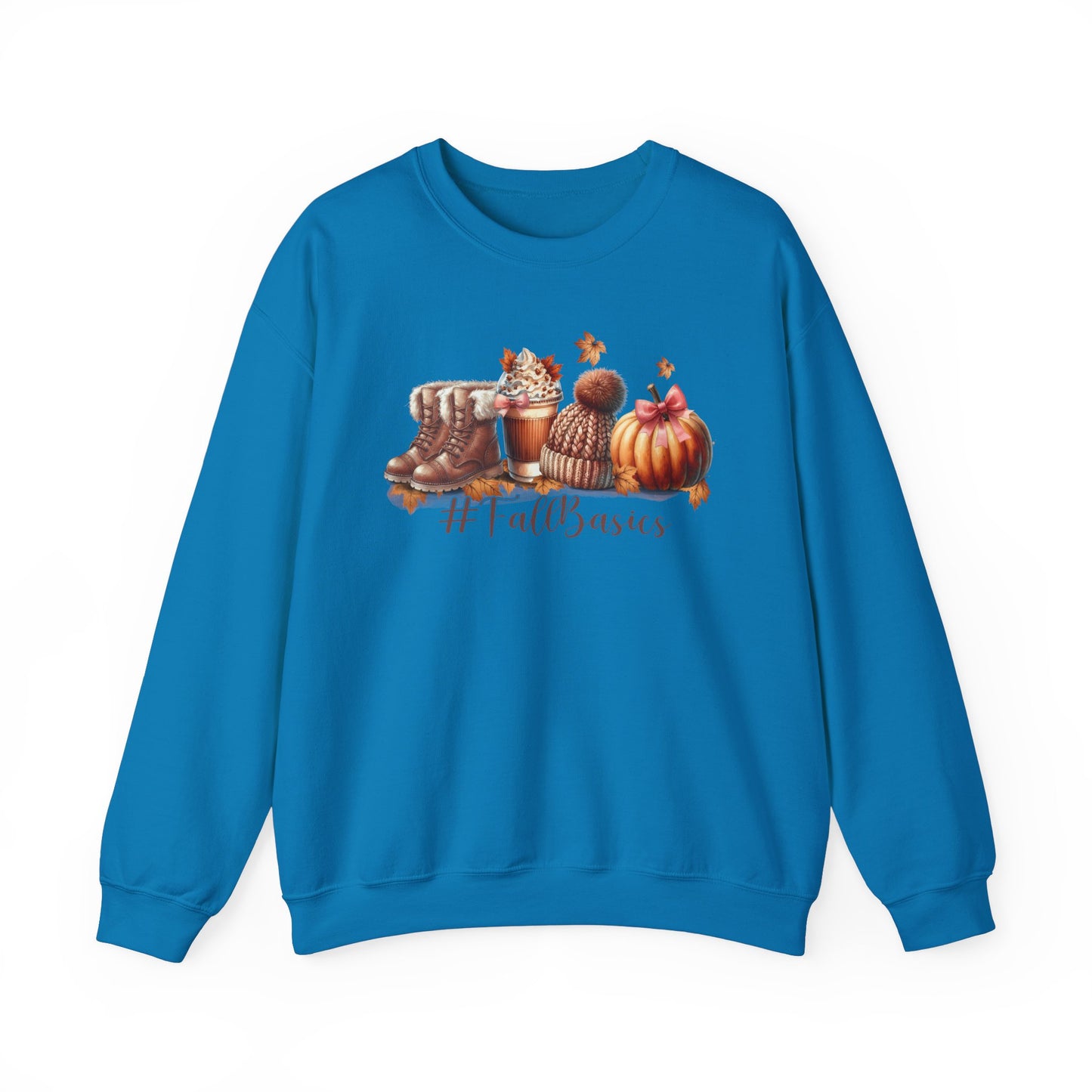 Fall basics Fall Vibes Sweatshirt - Sweater Weather - Fall Sweatshirt - Fall Crewneck - Comfy Sweatshirt - Football Sweatshirt