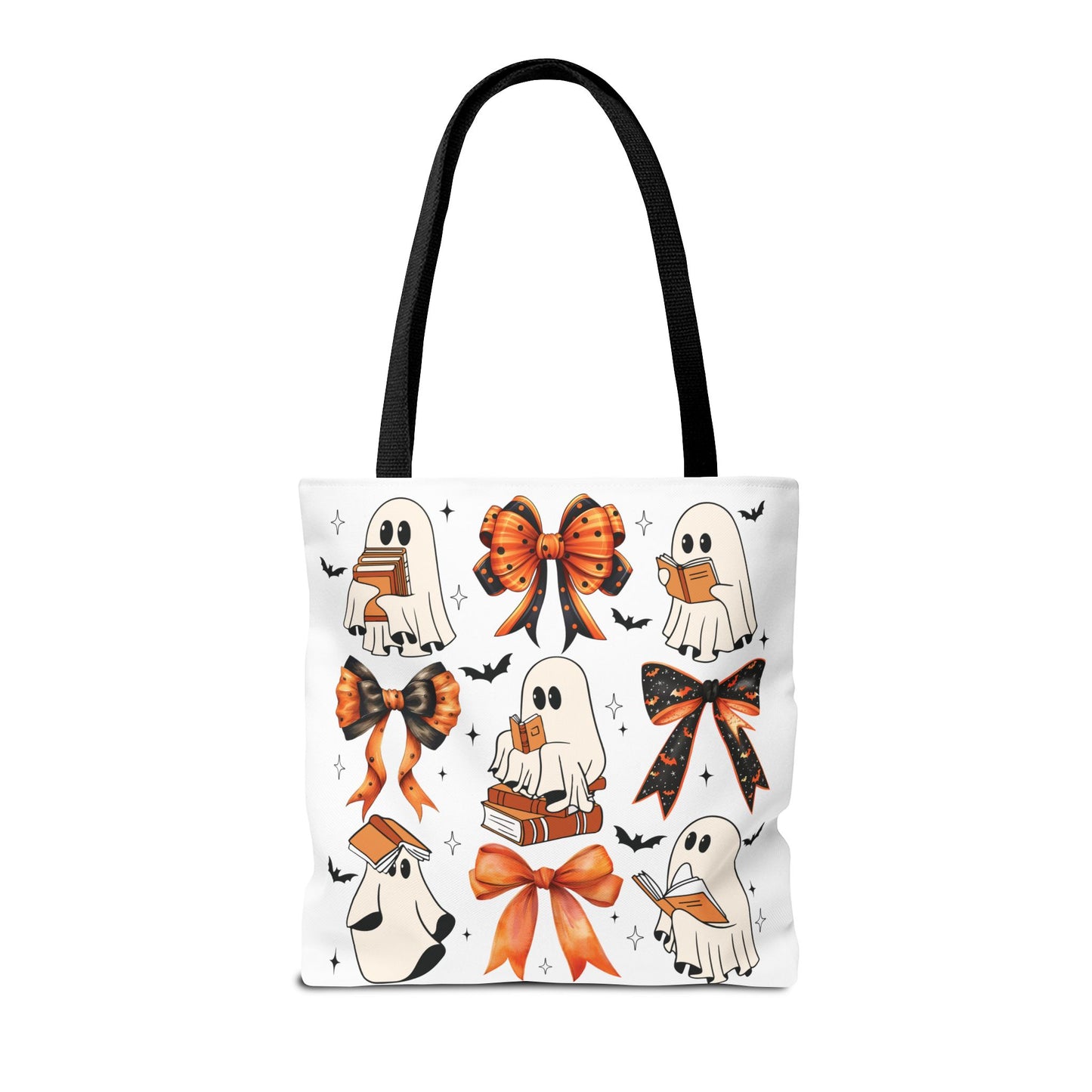 Cute ghosties and coquette bows Tote Bag (AOP)