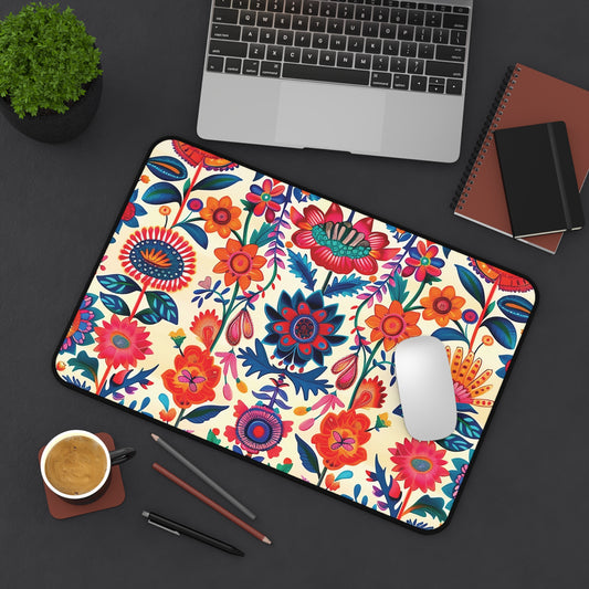 Poppy lou Pretty Floral Mouse Pad Desk Mat