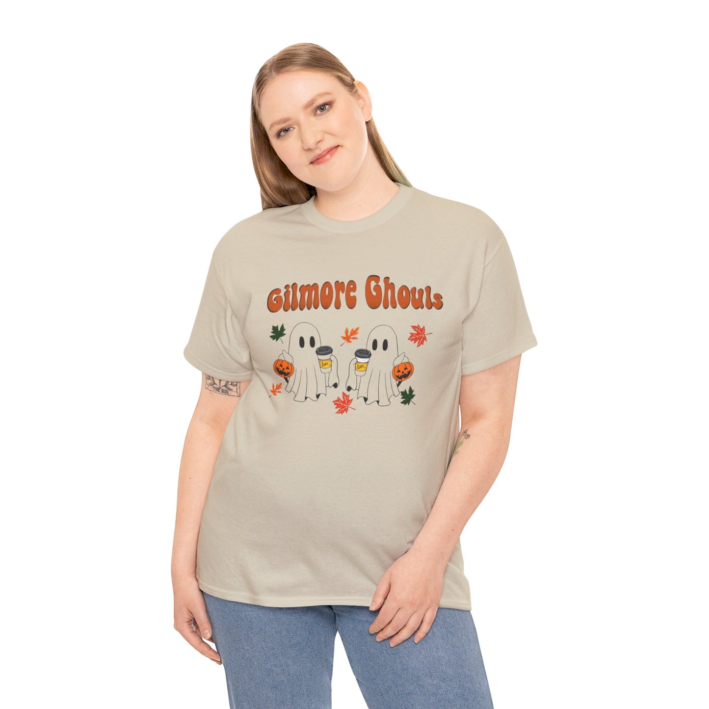 Gilmore ghouls cute Halloween T-shirt funny Unisex Heavy Cotton Tee