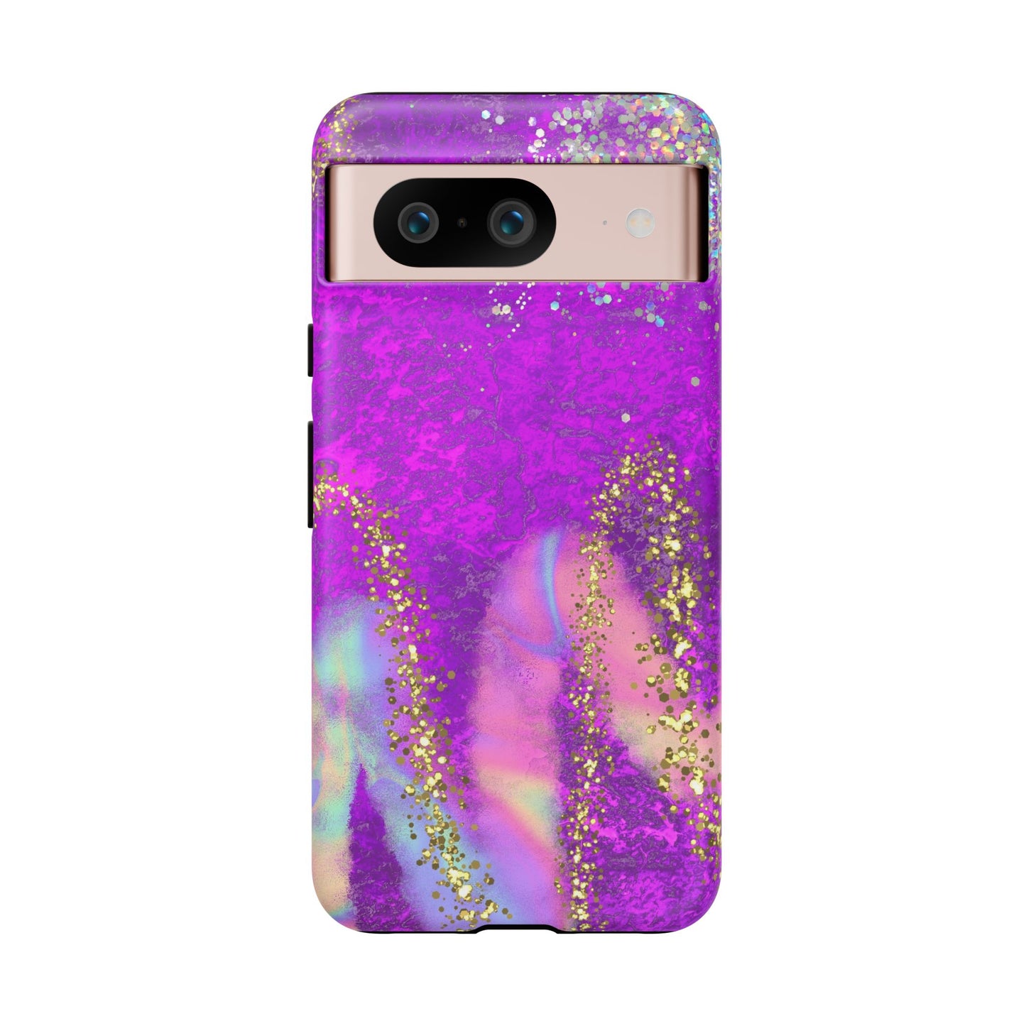 Purple galaxy swirl Iphone/Galaxy  Tough Case