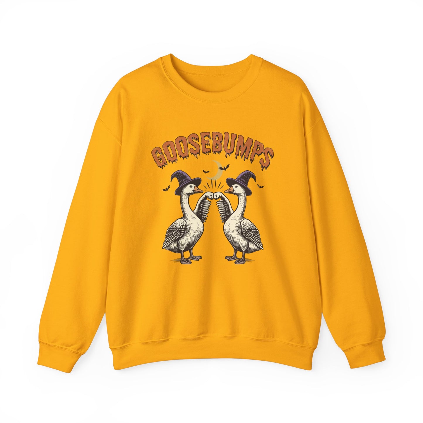 Goosebumps Halloween Sweatshirt, Funny Goose Lover, Halloween Cute Ghost Sweatshirt, Spooky Season Sweater, Halloween Gift, Halloween Shirt