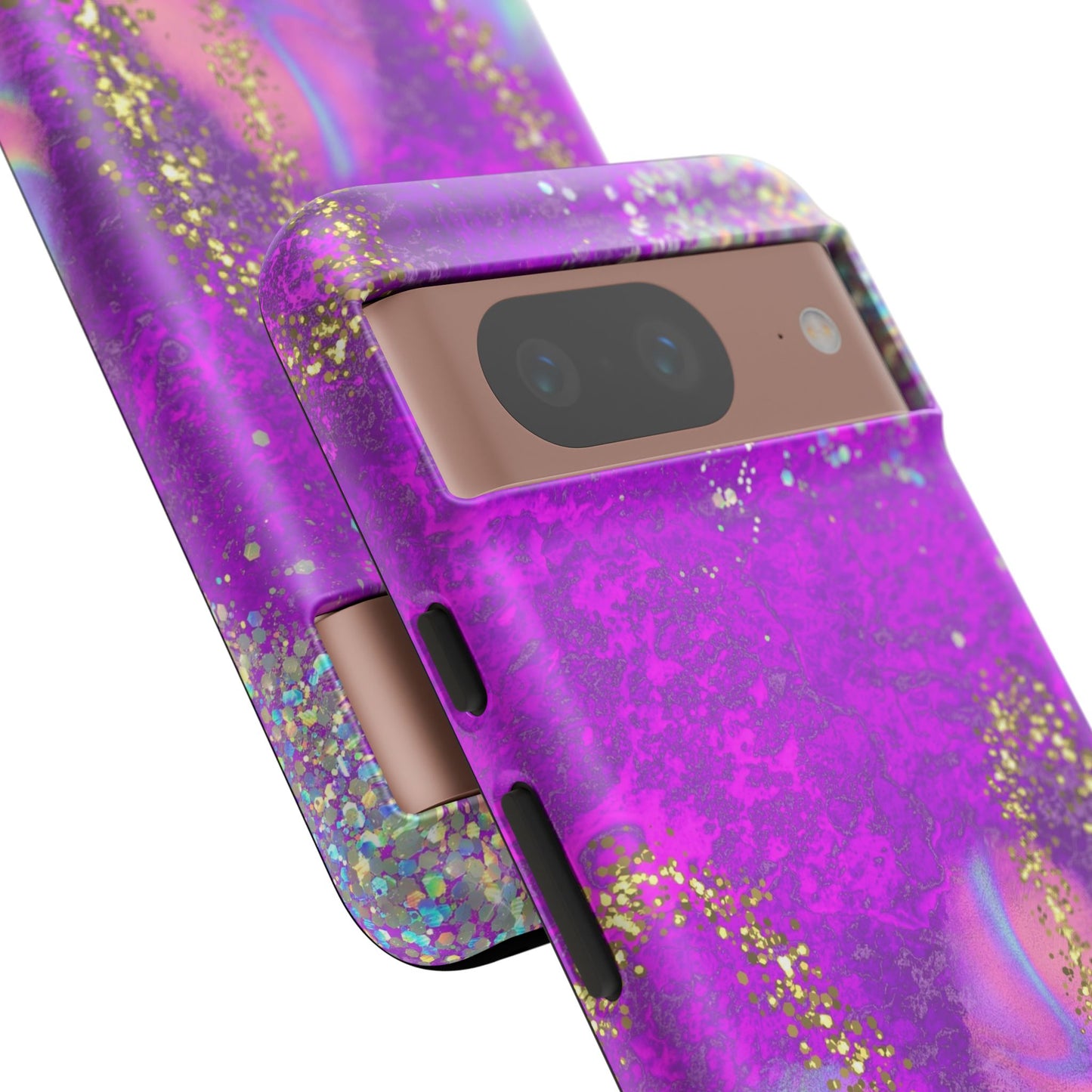 Purple galaxy swirl Iphone/Galaxy  Tough Case