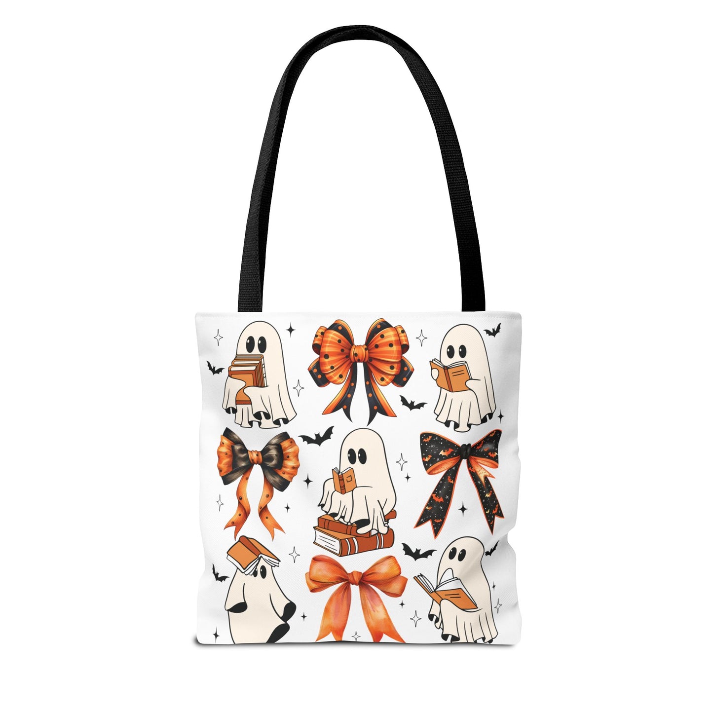 Cute ghosties and coquette bows Tote Bag (AOP)