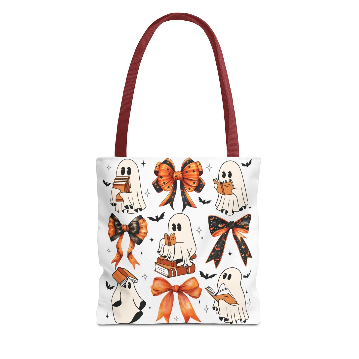 Cute ghosties and coquette bows Tote Bag (AOP)