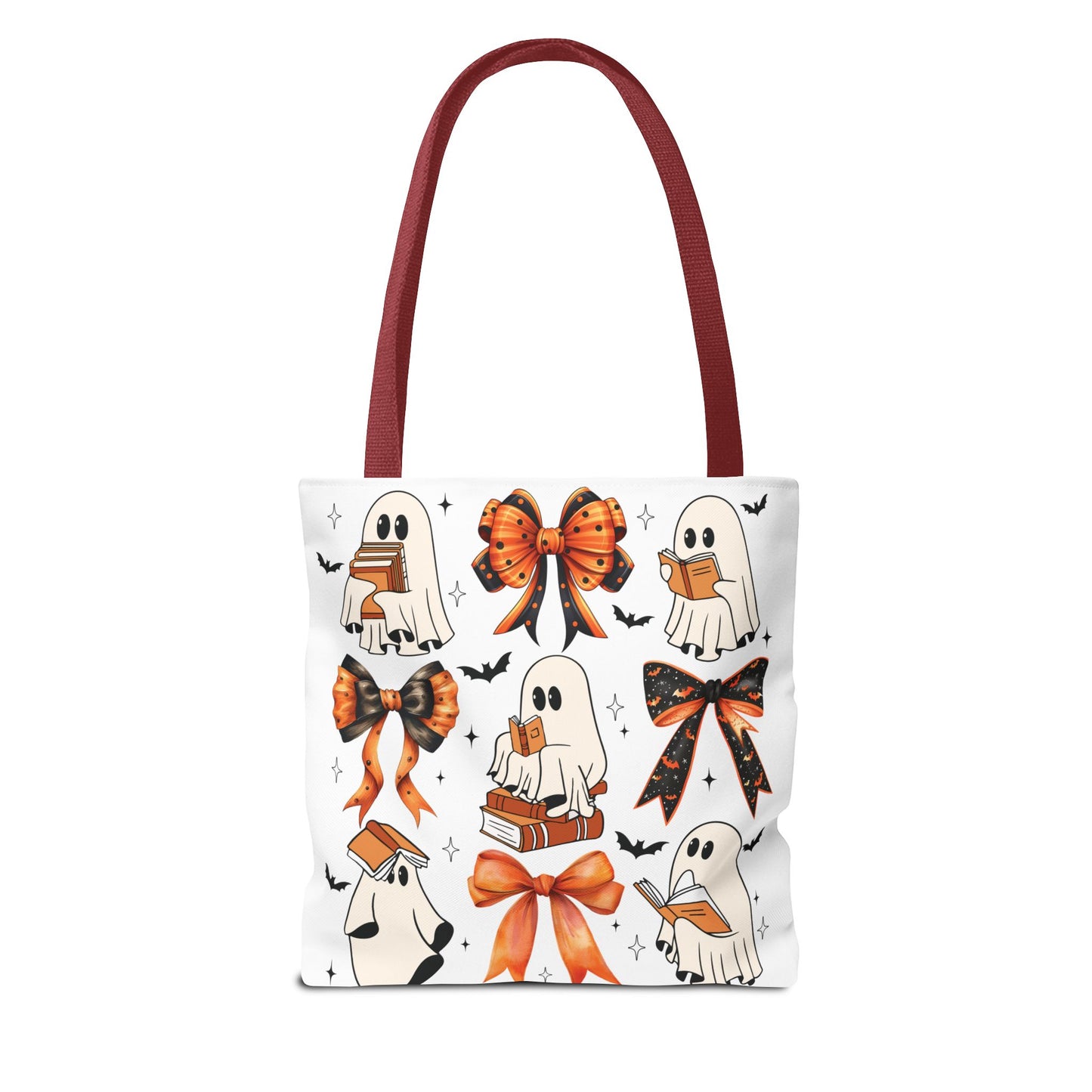 Cute ghosties and coquette bows Tote Bag (AOP)