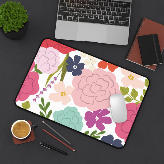 Floral Mouse Pad Desk Mat