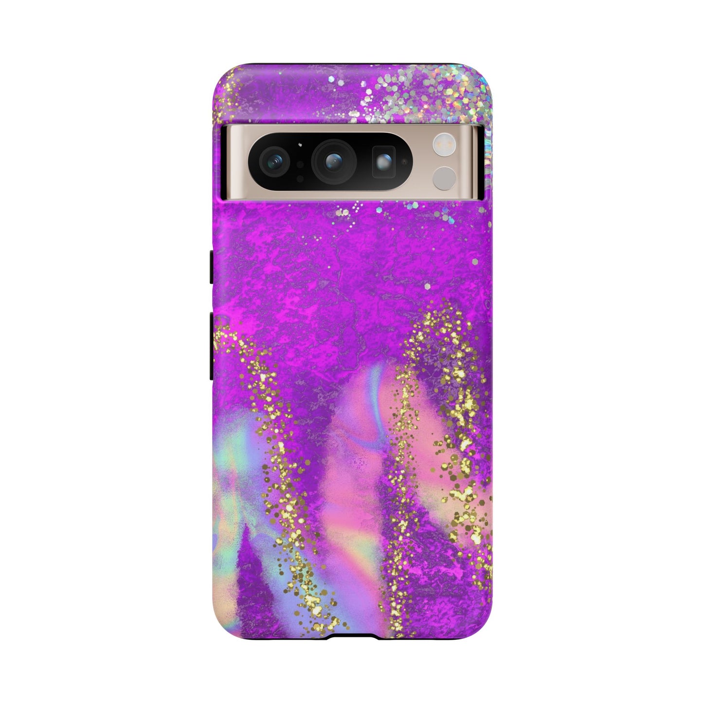 Purple galaxy swirl Iphone/Galaxy  Tough Case