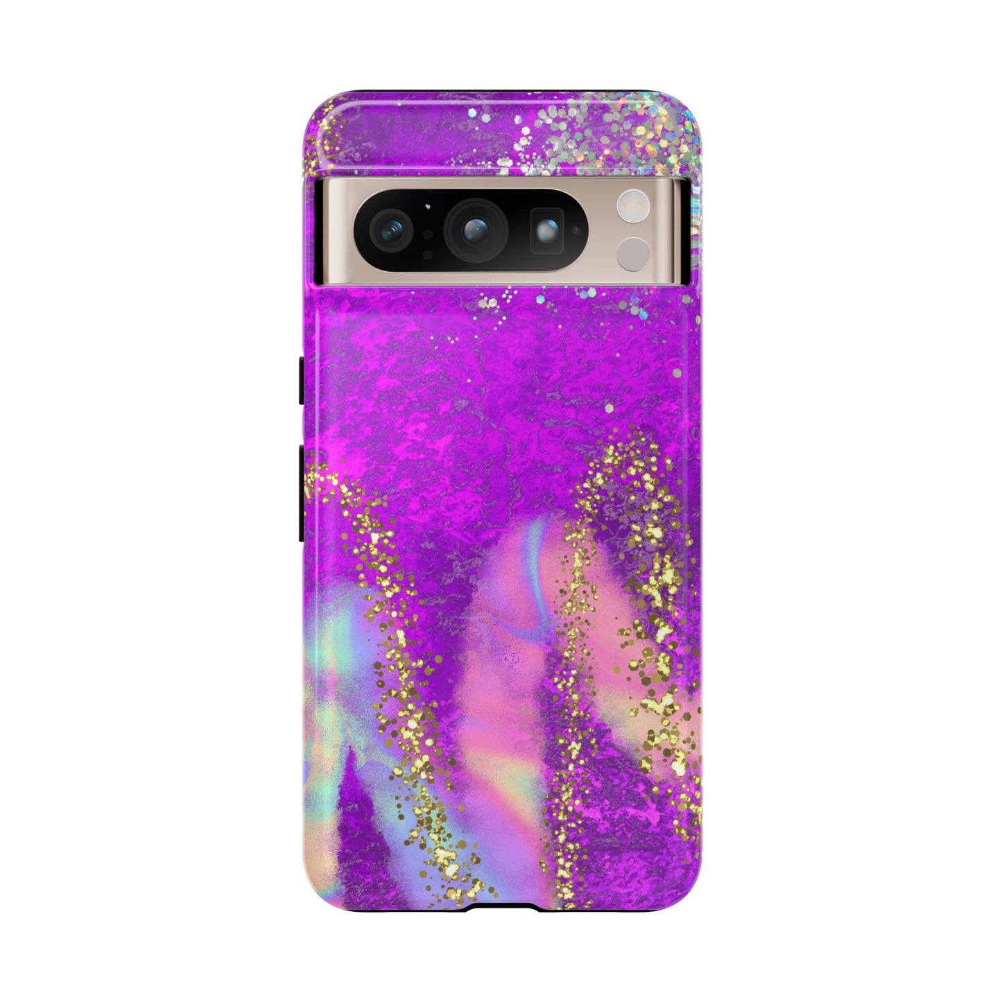 Purple galaxy swirl Iphone/Galaxy  Tough Case