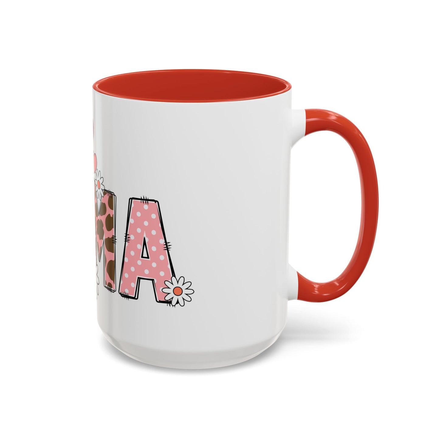 Mama Cute Accent Coffee Mug (11, 15oz)