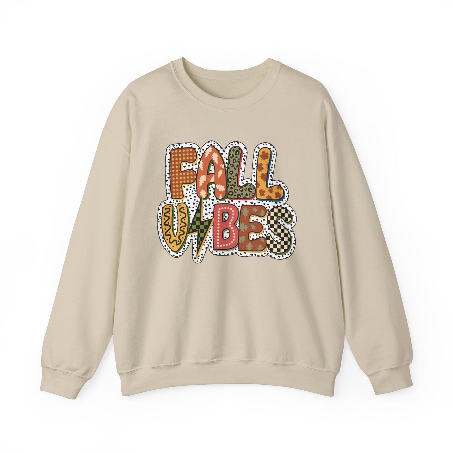 Fall Vibes , Halloween Sweatshirt, Fall Sweatshirt, Fall Time Sweatshirt, Fall Leopard Sweater and Hoodie