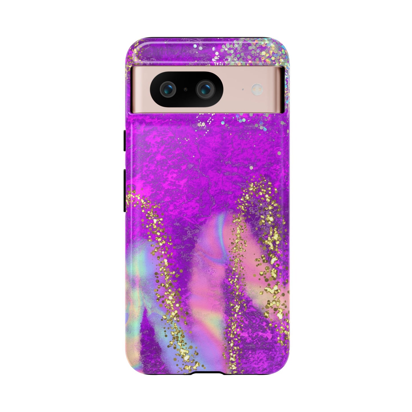 Purple galaxy swirl Iphone/Galaxy  Tough Case