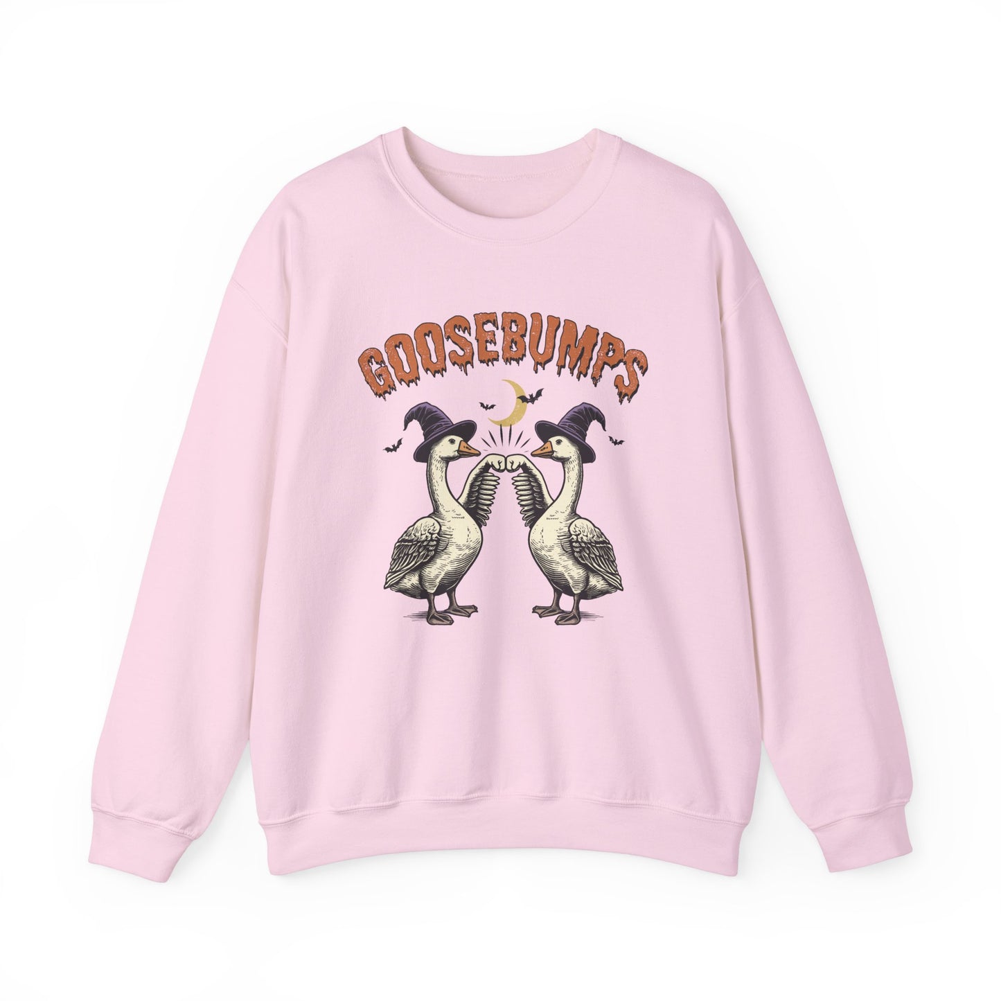 Goosebumps Halloween Sweatshirt, Funny Goose Lover, Halloween Cute Ghost Sweatshirt, Spooky Season Sweater, Halloween Gift, Halloween Shirt