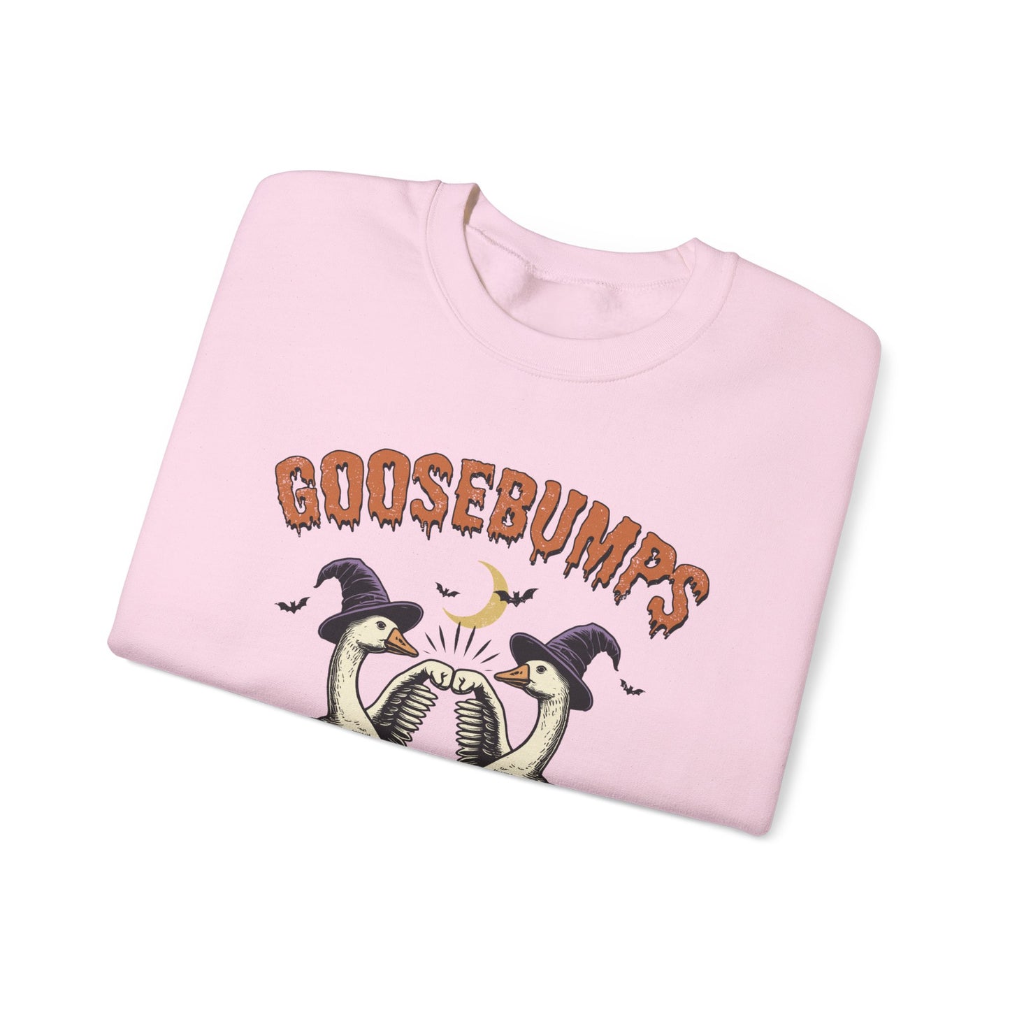 Goosebumps Halloween Sweatshirt, Funny Goose Lover, Halloween Cute Ghost Sweatshirt, Spooky Season Sweater, Halloween Gift, Halloween Shirt