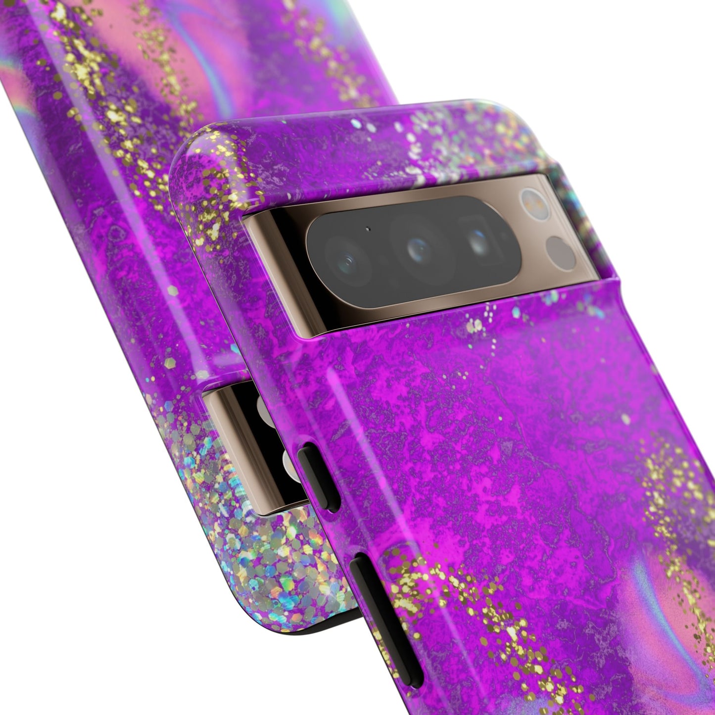 Purple galaxy swirl Iphone/Galaxy  Tough Case